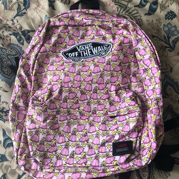 peach vans backpack